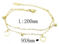 HY Wholesale Stainless Steel 316L Charm Bracelets-HY47B0099HGG