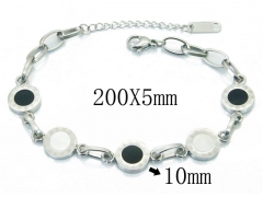 HY Wholesale Stainless Steel 316L Popular Bracelets-HY47B0001HWW