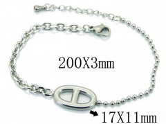 HY Wholesale 316L Stainless Steel Bracelets-HY47B0036MV