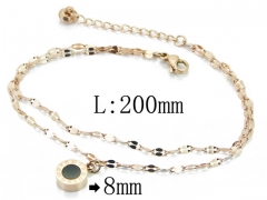 HY Wholesale Stainless Steel 316L Charm Bracelets-HY47B0098OF