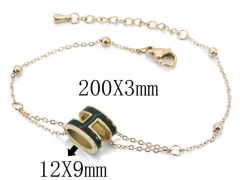 HY Wholesale Stainless Steel 316L Popular Bracelets-HY47B0074OD