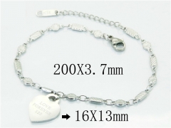 HY Wholesale Stainless Steel 316L Charm Bracelets-HY47B0109OX