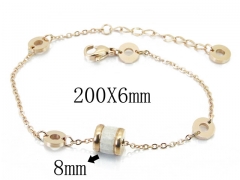 HY Wholesale Stainless Steel 316L Popular Bracelets-HY47B0078HEE
