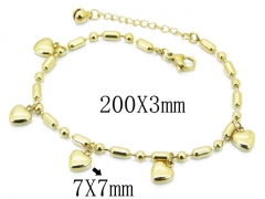HY Wholesale Stainless Steel 316L Charm Bracelets-HY47B0031PQ