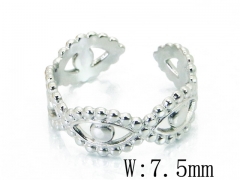HY Jewelry Wholesale Stainless Steel 316L Open Rings-HY20R0079LL
