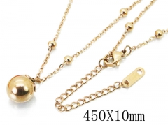 HY Wholesale Stainless Steel 316L Jewelry Necklaces-HY19N0217OQ