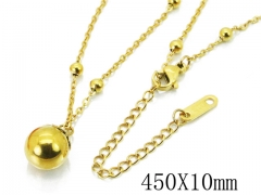 HY Wholesale Stainless Steel 316L Jewelry Necklaces-HY19N0216OE