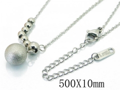 HY Wholesale Stainless Steel 316L Jewelry Necklaces-HY19N0200OR