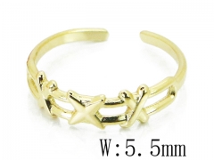 HY Jewelry Wholesale Stainless Steel 316L Open Rings-HY20R0100MI
