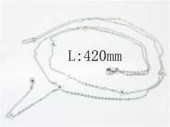 HY Wholesale Stainless Steel 316L Jewelry Necklaces-HY19N0224HJE
