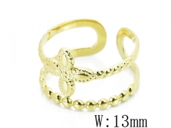 HY Jewelry Wholesale Stainless Steel 316L Open Rings-HY20R0074MO