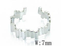 HY Jewelry Wholesale Stainless Steel 316L Open Rings-HY20R0091L5