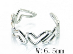 HY Jewelry Wholesale Stainless Steel 316L Open Rings-HY20R0066LL