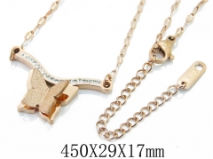 HY Wholesale Stainless Steel 316L Jewelry Necklaces-HY19N0127PC