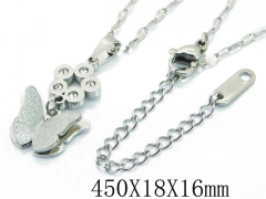 HY Wholesale Stainless Steel 316L Jewelry Necklaces-HY19N0158OG