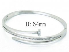 HY Wholesale 316L Stainless Steel Popular Bangle-HY19B0392HLE
