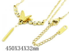 HY Wholesale Stainless Steel 316L Jewelry Necklaces-HY19N0141HDD