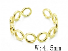 HY Jewelry Wholesale Stainless Steel 316L Open Rings-HY20R0104ML