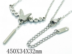 HY Wholesale Stainless Steel 316L Jewelry Necklaces-HY19N0140PY