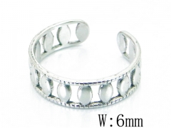 HY Jewelry Wholesale Stainless Steel 316L Open Rings-HY20R0093LL