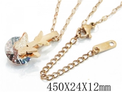 HY Wholesale Stainless Steel 316L Jewelry Necklaces-HY19N0145HXX