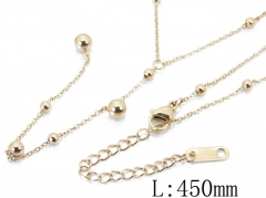 HY Wholesale Stainless Steel 316L Jewelry Necklaces-HY19N0223HCC