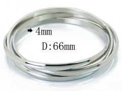 HY Stainless Steel 316L Bangle (Merger)-HY19B0414HLE