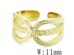 HY Jewelry Wholesale Stainless Steel 316L Open Rings-HY20R0063MI