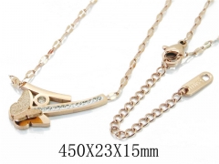HY Wholesale Stainless Steel 316L Jewelry Necklaces-HY19N0133PW