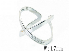 HY Jewelry Wholesale Stainless Steel 316L Open Rings-HY20R0016MD