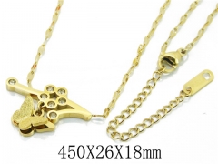 HY Wholesale Stainless Steel 316L Jewelry Necklaces-HY19N0138HWW