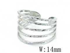 HY Jewelry Wholesale Stainless Steel 316L Open Rings-HY20R0022ME