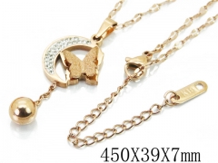 HY Wholesale Stainless Steel 316L Jewelry Necklaces-HY19N0166HDD