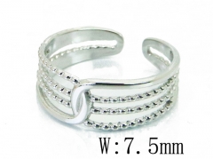 HY Jewelry Wholesale Stainless Steel 316L Open Rings-HY20R0064LL