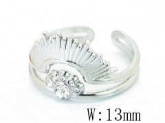 HY Jewelry Wholesale Stainless Steel 316L Open Rings-HY20R0056ME