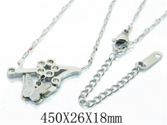 HY Wholesale Stainless Steel 316L Jewelry Necklaces-HY19N0137PW