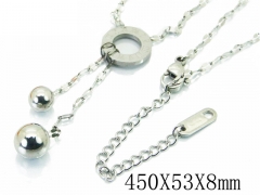 HY Wholesale Stainless Steel 316L Jewelry Necklaces-HY19N0203OV