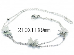 HY Wholesale Stainless Steel 316L Charm Bracelets-HY19B0345OU