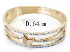 HY Wholesale Stainless Steel 316L Bangle-HY19B0368IJQ