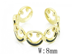 HY Jewelry Wholesale Stainless Steel 316L Open Rings-HY20R0078NI
