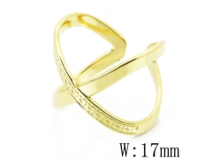 HY Jewelry Wholesale Stainless Steel 316L Open Rings-HY20R0017MO