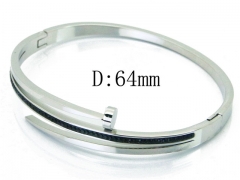 HY Wholesale 316L Stainless Steel Popular Bangle-HY19B0404HKL