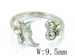 HY Jewelry Wholesale Stainless Steel 316L Open Rings-HY20R0058MR