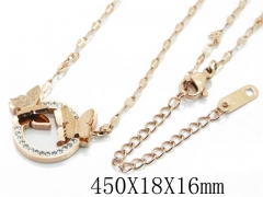 HY Wholesale Stainless Steel 316L Jewelry Necklaces-HY19N0163HCC