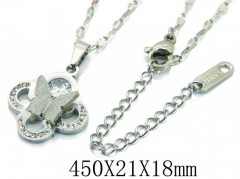 HY Wholesale Stainless Steel 316L Jewelry Necklaces-HY19N0155PC