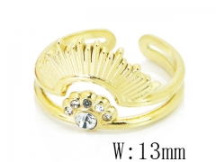 HY Jewelry Wholesale Stainless Steel 316L Open Rings-HY20R0057MO