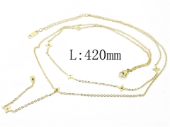HY Wholesale Stainless Steel 316L Jewelry Necklaces-HY19N0225HKD