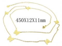 HY Wholesale Stainless Steel 316L Jewelry Necklaces-HY19N0177HKS
