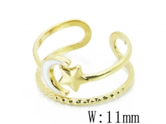 HY Jewelry Wholesale Stainless Steel 316L Open Rings-HY20R0072NI