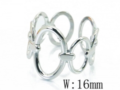 HY Jewelry Wholesale Stainless Steel 316L Open Rings-HY20R0018LL